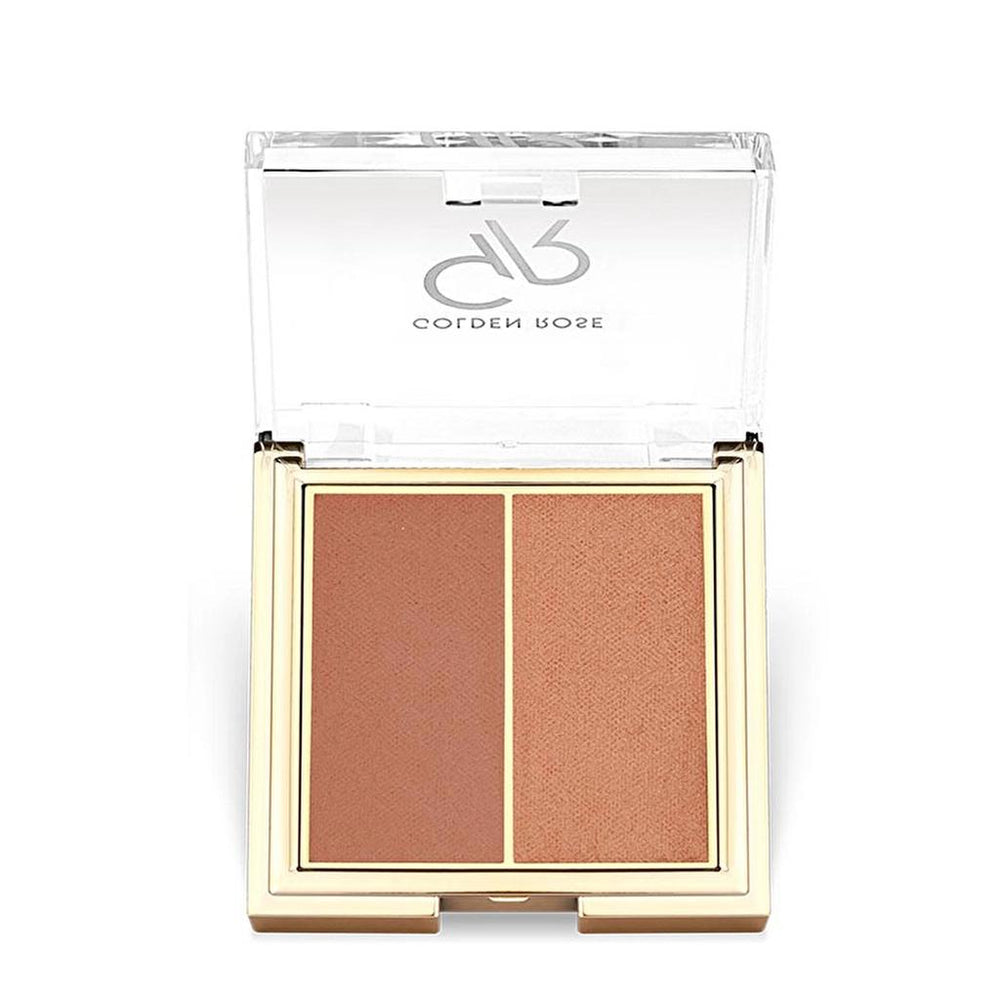 Golden Rose Iconic Blush Duo No: 05 Warm Pearl 10g