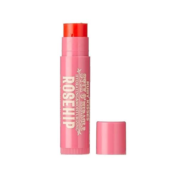 Ruby Kisses Stix O’Miracle Rosehip Lip Elixir: Moisturizing & Repairing Treatment for Dry, Chapped Lips with Natural Pink Tint & Shea Butter Ruby Kisses Rosehip Lip Elixir: Repair Dry Lips & Natural Tint lip elixir, rosehip lip balm, shea butter lip treatment, natural lip tint, dry lips treatment, chapped lips repair, rose scented lip balm, kissable lip elixir, moisturizing lip stick, lip balm, lip treatment, rosehip extract, shea butter, dry lips, chapped lips, rose scent, pink tint, natural lip care, lip 