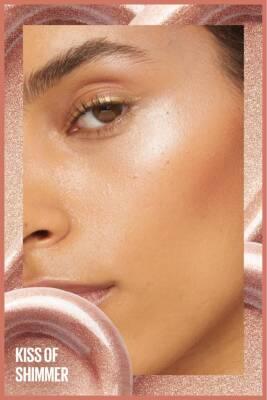 Maybelline Sunkisser Liquid Highlighter: Natural Glow Makeup, Shimmer Illuminator, Easy Blend - Kiss of Shimmer Maybelline Liquid Highlighter: Natural Glow, Shimmer Makeup liquid highlighter, natural glow makeup, shimmer highlighter, Maybelline highlighter, easy to blend highlighter, best liquid highlighter for natural look, illuminating makeup, Sunkisser highlighter, highlighter, makeup, shimmer, glow, radiant, complexion, kiss of shimmer, Maybelline, beauty, cosmetics, face makeup, illuminating, buildable