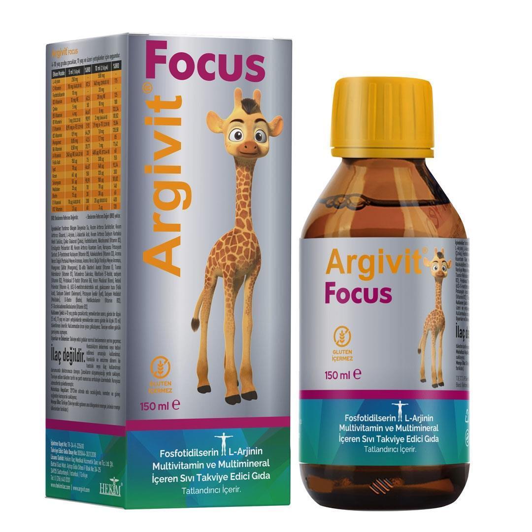 Argivit Focus Syrup - Enhanced Concentration | 150ml - image 5