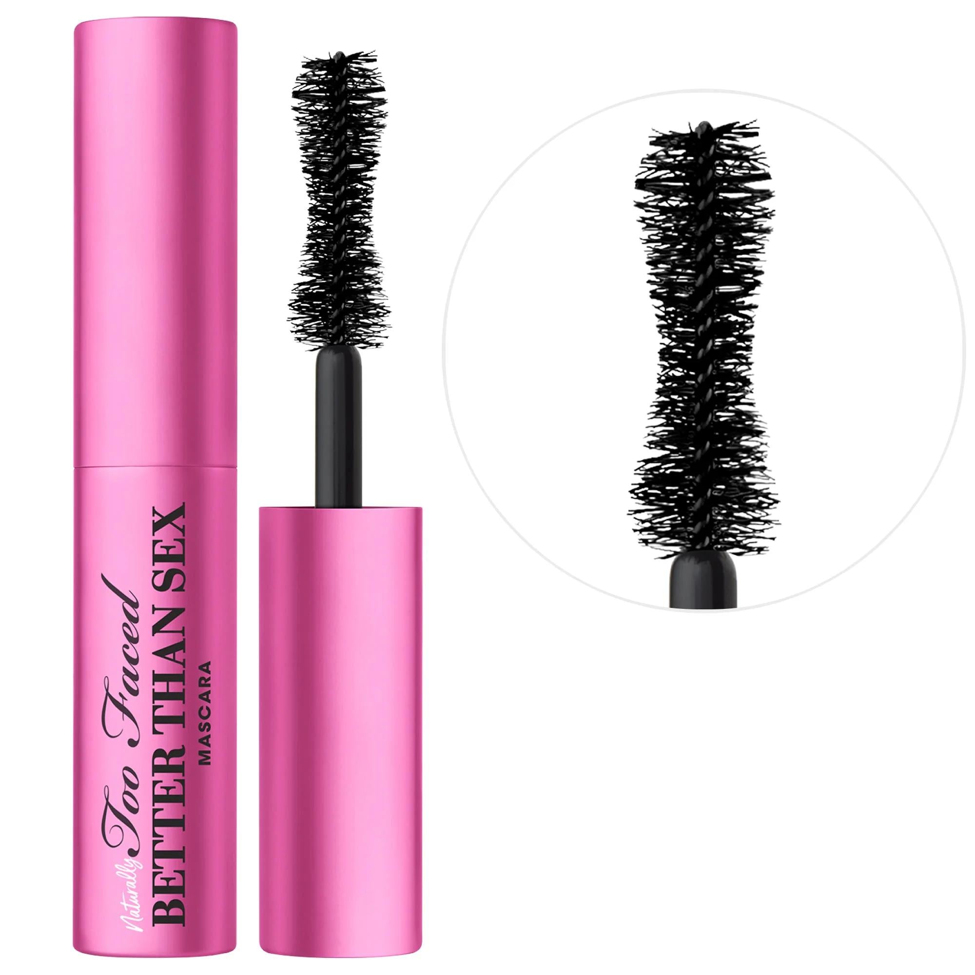 Naturally Better Than Sex Volumizing & Lengthening Mascara - 98% Natural Formula, Sensitive Eyes Safe Natural Volumizing Mascara - 98% Natural Formula Natural Mascara, Volumizing Mascara, Lengthening Mascara, Naturally Derived Cosmetics, Sensitive Eyes Safe Makeup, Cosmetics, Eye Makeup, Mascara, Natural Cosmetics, Organic Mascara, Volumizing Makeup, Lengthening Makeup, Eye Care, Makeup for Sensitive Eyes