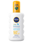 Nivea Baby Sunscreen SPF 50+ - High Protection Kids Sunscreen Spray for Sensitive Skin - Pediatrician Approved & Water Resistant - UVA/UVB Protection Nivea Baby Sunscreen SPF 50+ - Kids Sensitive Skin Protection baby sunscreen, kids sunscreen, sunscreen for sensitive skin, SPF 50+ sunscreen, water resistant sunscreen for kids, pediatrician approved sunscreen, Nivea sunscreen, sun protection for babies, children's sun spray, high protection sunscreen, sunscreen, sun protection, sensitive skin, baby, kids, ch