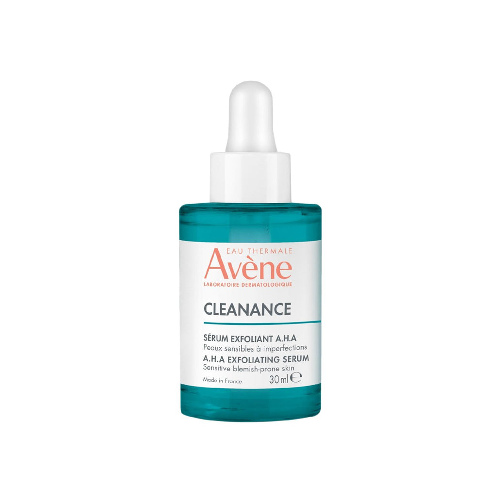 Avene Avene Cleanance Exfoliating Serum with A.H.A - Improves Skin Texture, Reduces Imperfections - 30 ml Avene Exfoliating Serum with A.H.A - Improves Skin Texture Avene Cleanance Serum, Exfoliating Serum, A.H.A Serum, Skin Imperfections Treatment, Skincare Routine Products, skincare, exfoliation, skin renewal, brightening, Avene, cosmetics, beauty products, anti-aging, skin care routine