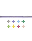 Carioca Pastel Markers 8-Piece Set - Washable, Non-Toxic Art Supplies for Kids and Artists Carioca Pastel Markers - 8 Piece Washable Set pastel markers, washable markers, non-toxic art supplies, double-tipped markers, artistic coloring tools, kids art supplies, artist materials, Italian made, art projects, coloring tools, school supplies, gift ideas for kids, art enthusiasts