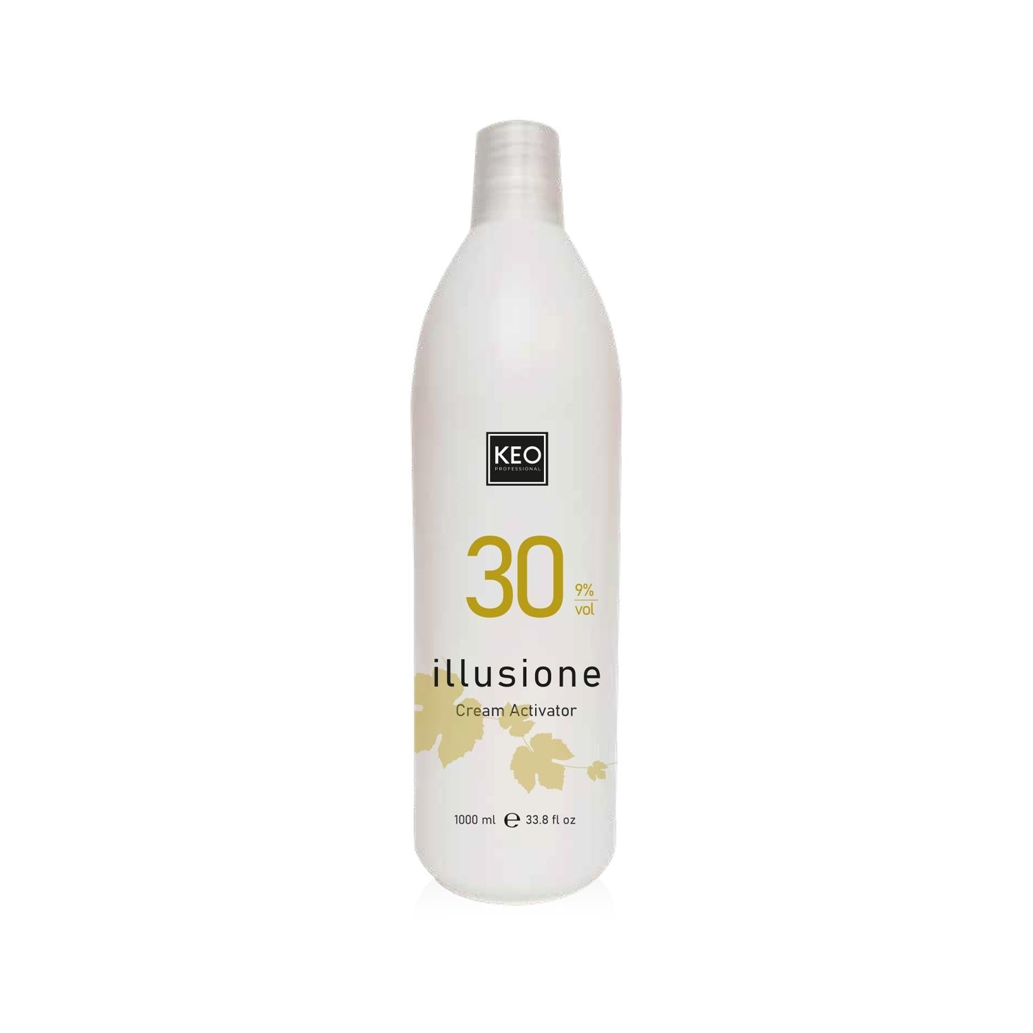 Keo Professional Illusione Activator 30 Volume Oksidan 1000 ml - Professional Grade Hair Oxidant & Developer Keo Professional Illusione 30 Volume Hair Oxidant hair oxidant, hair developer, 30 volume developer, Keo Professional Illusione, hair bleach activator, professional hair care, hair coloring, hair bleaching, salon quality, hair care products