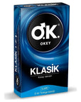 Okey Classic Lubricated Latex Condoms for Reliable Protection