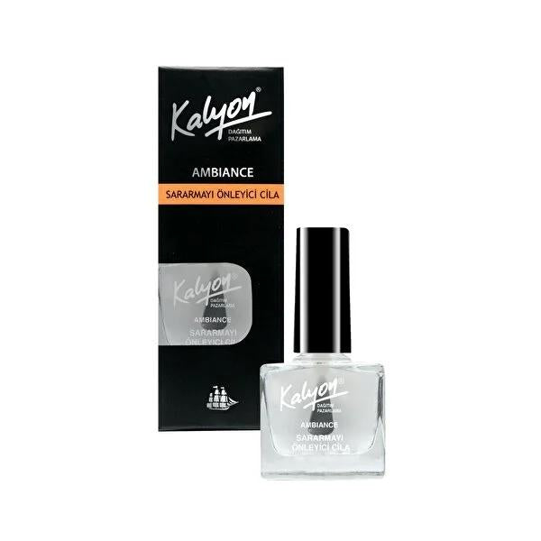 Kalyon Anti-Yellowing Nail Care Product - 11ml, Prevents Nail Discoloration, Maintains Healthy Nail Appearance Kalyon Anti-Yellowing Nail Care - Prevents Discoloration nail care, nail polish, anti-yellowing nail product, nail health, beauty product, nail discoloration prevention, healthy nail appearance, nail beauty, cosmetic product, nail care solution, nail health maintenance