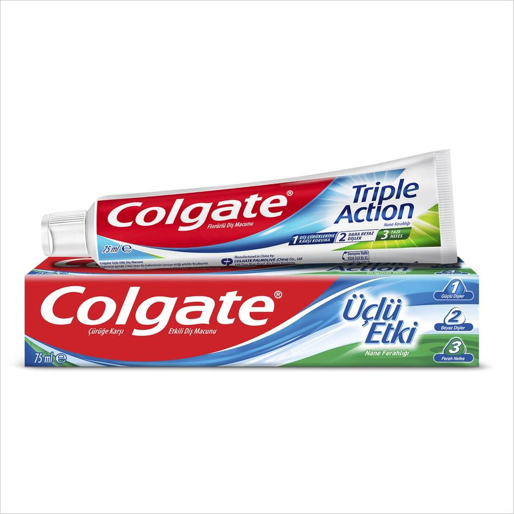 Colgate Triple Action Toothpaste for Fresh Breath 75 ml