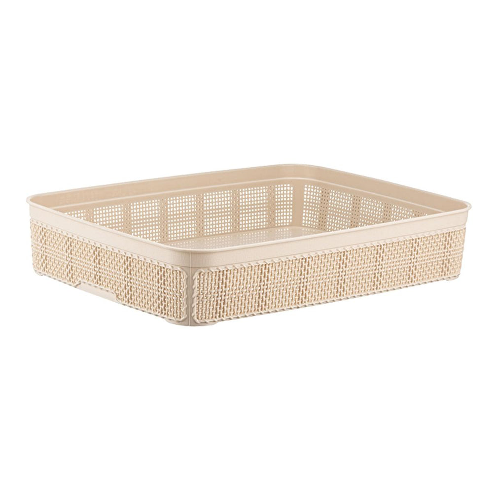 Bee Home Jute Multi-Purpose Basket - Durable Storage Solution for Home Organization