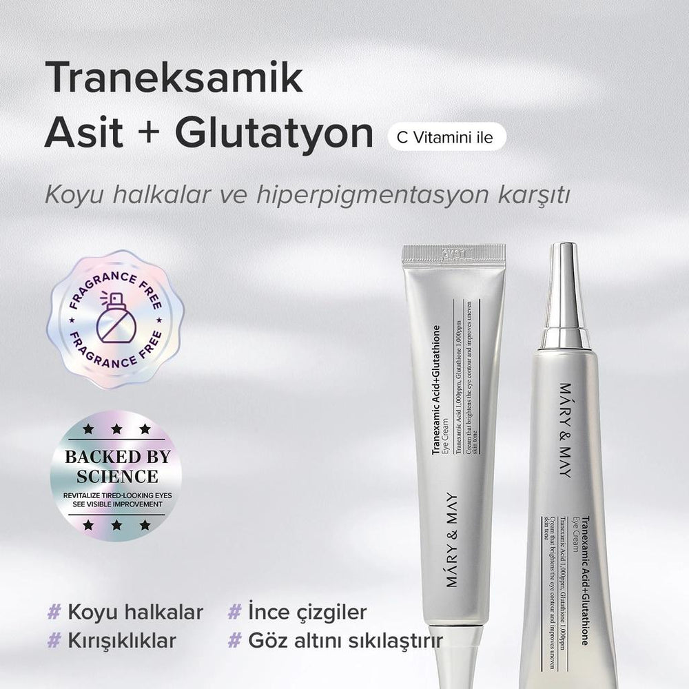 Mary & May Tranexamic Acid & Glutathione Eye Cream Set 54ml