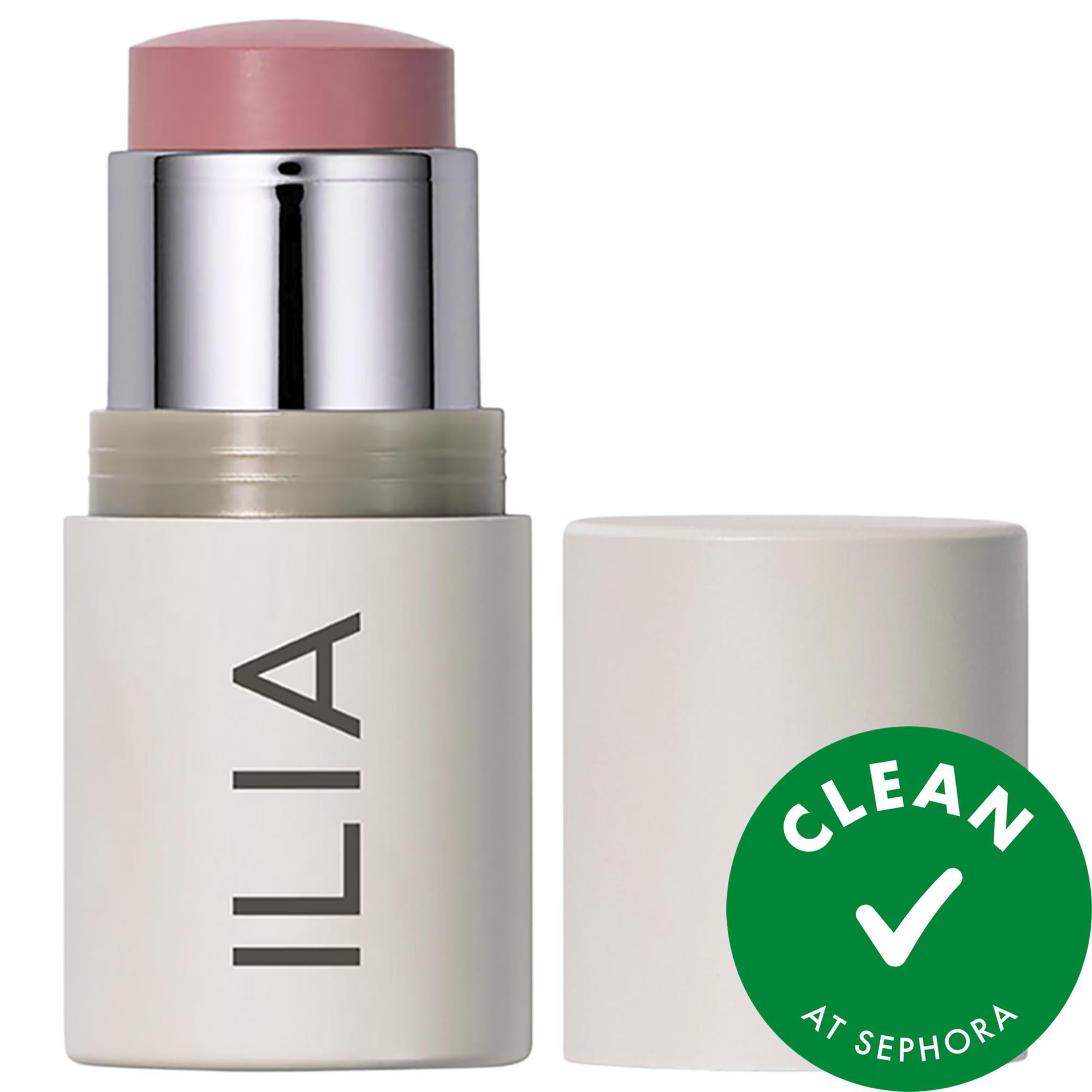 Glossier Multi-Stick Cream Blush + Highlighter + Lip Tint - Natural & Shimmer Finishes, Cruelty-Free Cosmetics Multi-Stick Cream Blush & Lip Tint - Natural & Shimmer multi-stick blush, cream blush, highlighter, lip tint, cruelty-free cosmetics, natural finish makeup, multi-use makeup, cream formulation, nourishing ingredients, Shea Butter, Avocado Oil, Orange Peel Wax, twist-up stick applicator, portable makeup, effortless beauty, simple makeup routine