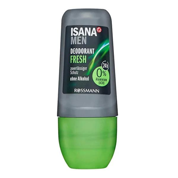 Isana Deodorant Roll-On for Sensitive Skin - 24 Hour Protection, Natural & Eco-Friendly - image 2