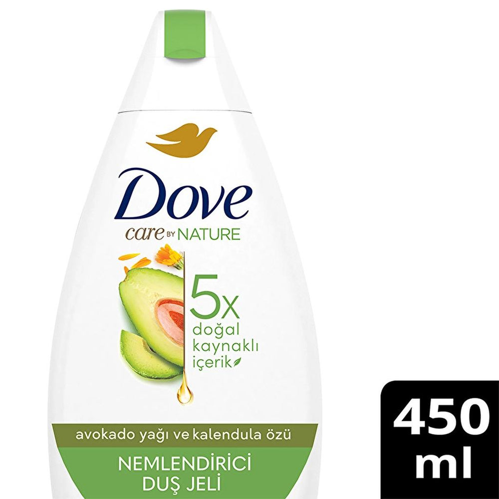 Dove Care By Nature Avocado Oil & Calendula Shower Gel 450 ml