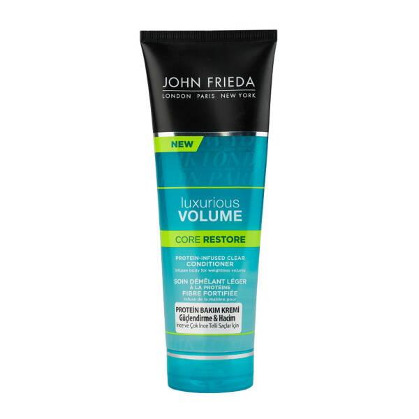 John Frieda Luxurious Volume Core Restore Conditioner - Nourishing, Volume Enhancing Hair Conditioner for Fine - Conditioner