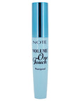 Note Volume One Touch Waterproof Mascara - Smudge-Proof, Volumizing, Long-Lasting Cosmetics for Active Lifestyles Note Waterproof Mascara - Smudge-Proof & Long-Lasting waterproof mascara, volumizing mascara, smudge-proof eye makeup, long-lasting cosmetics, ophthalmologically tested makeup, cosmetics for sensitive eyes, active lifestyle makeup, waterproof eye makeup, tear-proof mascara, creamy mascara, hourglass brush mascara