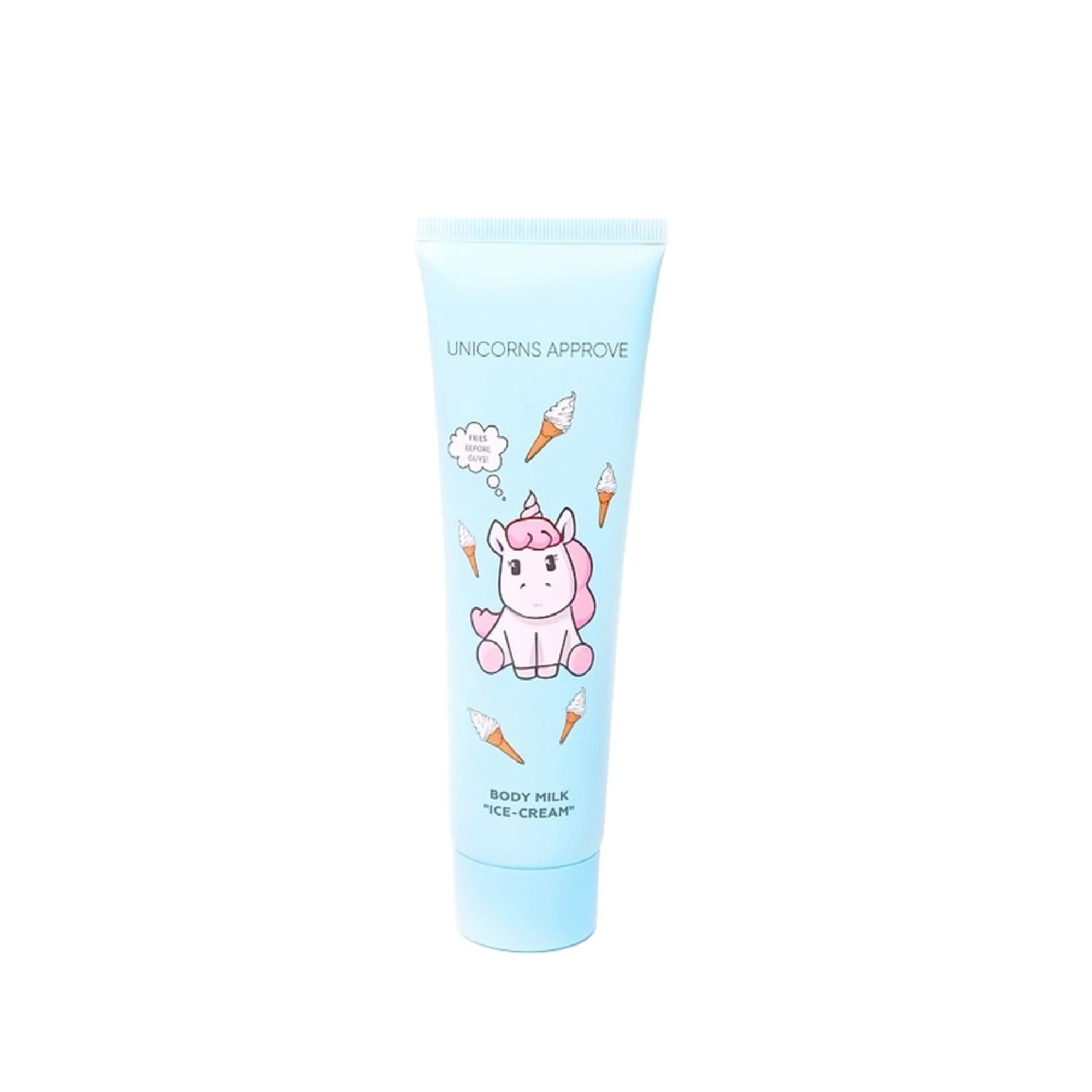 Soda Unicorn Body Care Milk Ice Cream Scent 5.07 fl oz - Moisturizing Lotion for Dry Skin Soda Unicorn Ice Cream Body Lotion - Moisturize Dry Skin body care lotion, body milk, moisturizing lotion, Soda Unicorn, ice cream scent body care, dry skin solution, hydration, skincare, travel-friendly, nourishing lotion, soft skin, smooth skin