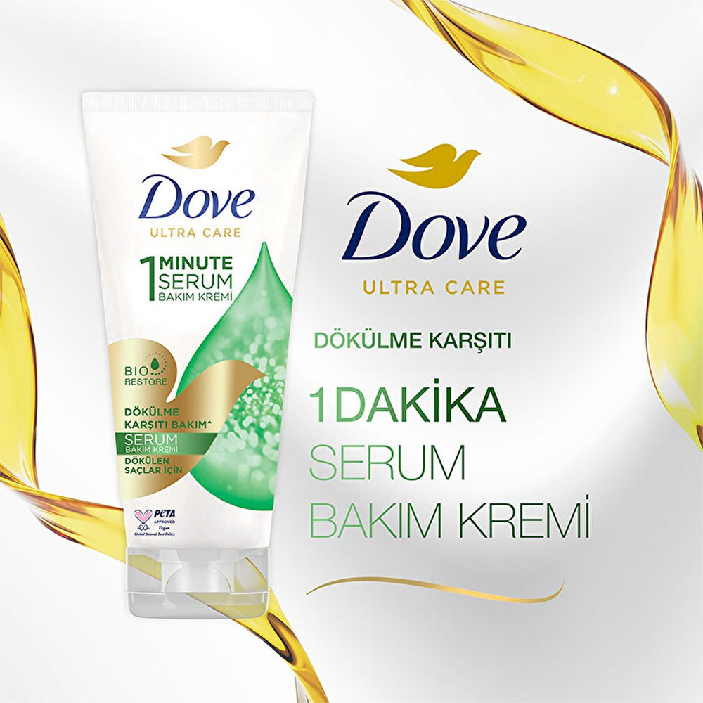 Dove Ultra Care Anti-Breakage Hair Conditioner: 1-Minute Serum for Stronger, Vegan & Damage-Free Hair - Coconut, Almond & Argan Oil Infusion (5.75 fl oz) Dove Anti-Breakage Hair Conditioner: 1-Minute Vegan Hair Repair hair conditioner, anti-breakage conditioner, hair fall treatment, 1 minute hair treatment, vegan hair conditioner, damage repair conditioner, hair serum, hair strengthening conditioner, coconut oil hair treatment, cruelty-free hair care, hair breakage, hair fall, vegan hair products, hair repa