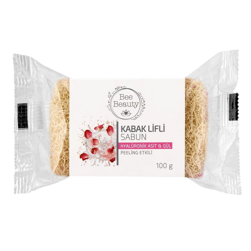 Bee Beauty Hyaluronic Acid & Rose Luffa Soap 100g