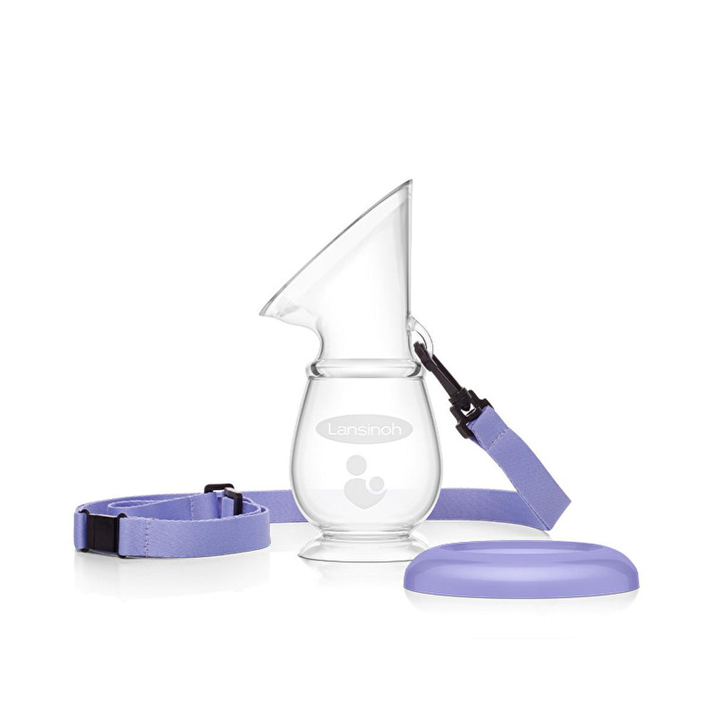 Lansinoh Silicone Breast Pump - Manual, Portable, and Easy-to-Use Breastfeeding Accessory for New Mothers - view 4