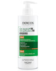 Vichy Dercos 2-in-1 Anti-Dandruff & Moisturizing Shampoo - 13.19 fl oz - Scalp Care Solution - Shampoo