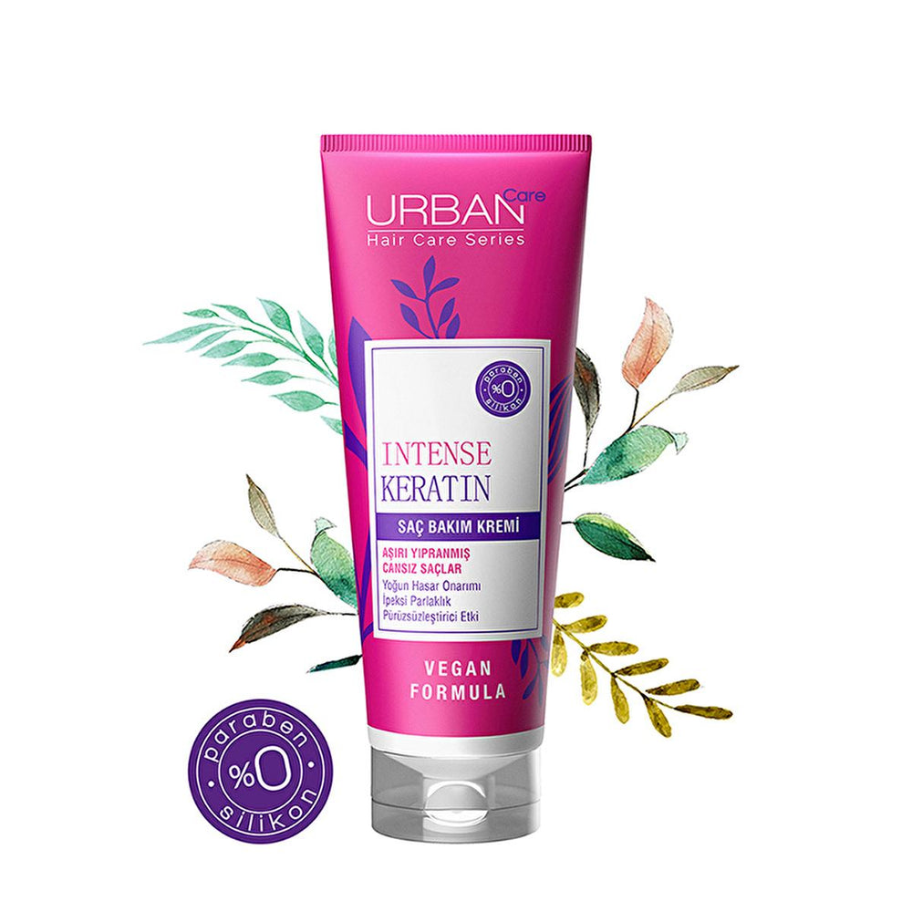 Urban Care Keratin Hair Care Cream - Repair Damaged Hair, Silicone & Paraben Free, 8.45 fl oz - view 5