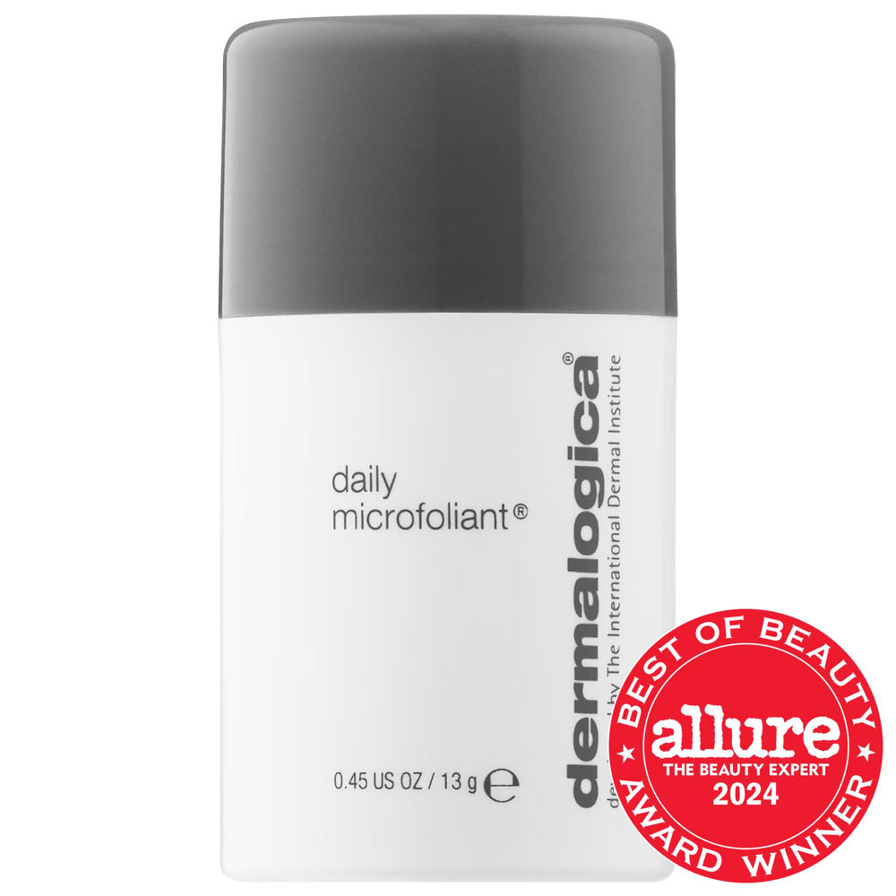 Drupa Daily Microfoliant Refillable Exfoliating Powder Cleanser for Normal, Combination & Oily Skin - Vegan, Gluten-Free, Cruelty-Free Daily Microfoliant Refillable Exfoliator - Gentle Exfoliation for Brighter Skin exfoliating powder cleanser, vegan skincare, gluten-free skincare, cruelty-free skincare, daily exfoliant, rice-based exfoliant, gentle exfoliation, brightening skincare, smooth texture, clear pores, normal skin, combination skin, oily skin, sensitive skin, refillable packaging, eco-friendly skin
