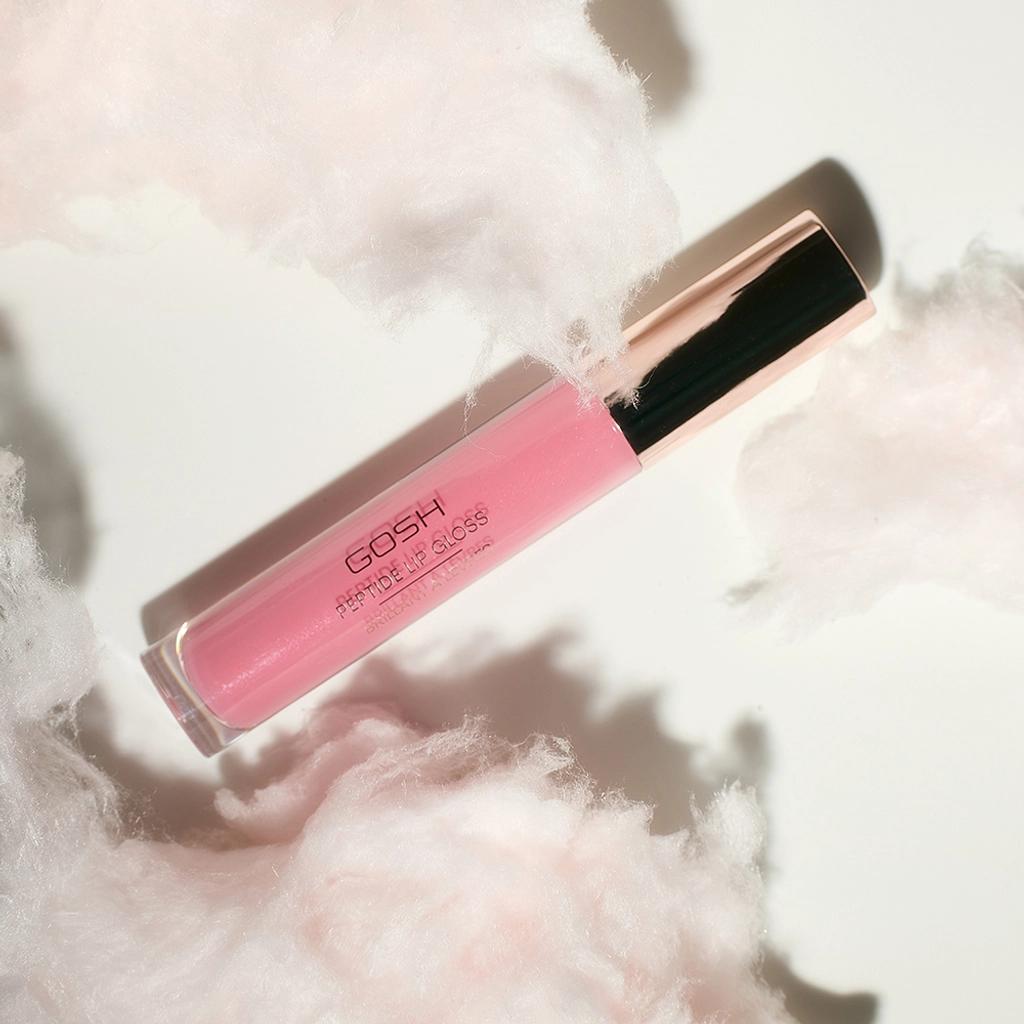Gosh Peptide Lip Gloss 010 Candy Floss for Plump Shine 4ml