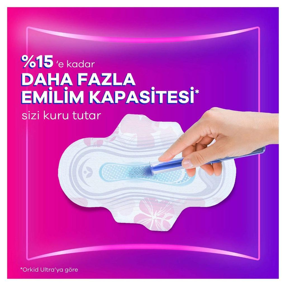 Orkid Platinum Long Size 2 Sanitary Pads 12 Count