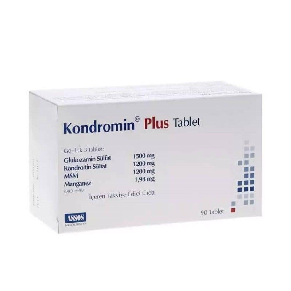 Kondromin Plus Joint Health Supplement - Glucosamine Chondroitin MSM for Joint Pain Relief - 90 Tablets Kondromin Plus Joint Health Supplement - 90 Tablets joint health supplement, glucosamine chondroitin MSM, dietary supplement for joints, joint pain relief, natural joint support, osteoarthritis relief, joint comfort, cartilage health, mobility support, supplement for joint health, Kondromin Plus