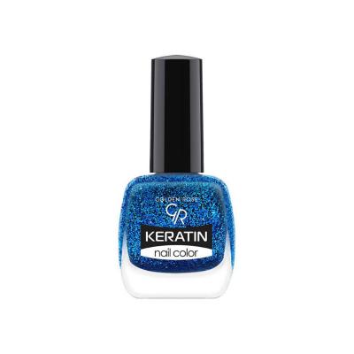 Golden Rose Keratin Nail Polish - 412, Long-Lasting & Paraben-Free Nail Color - Nail Polish