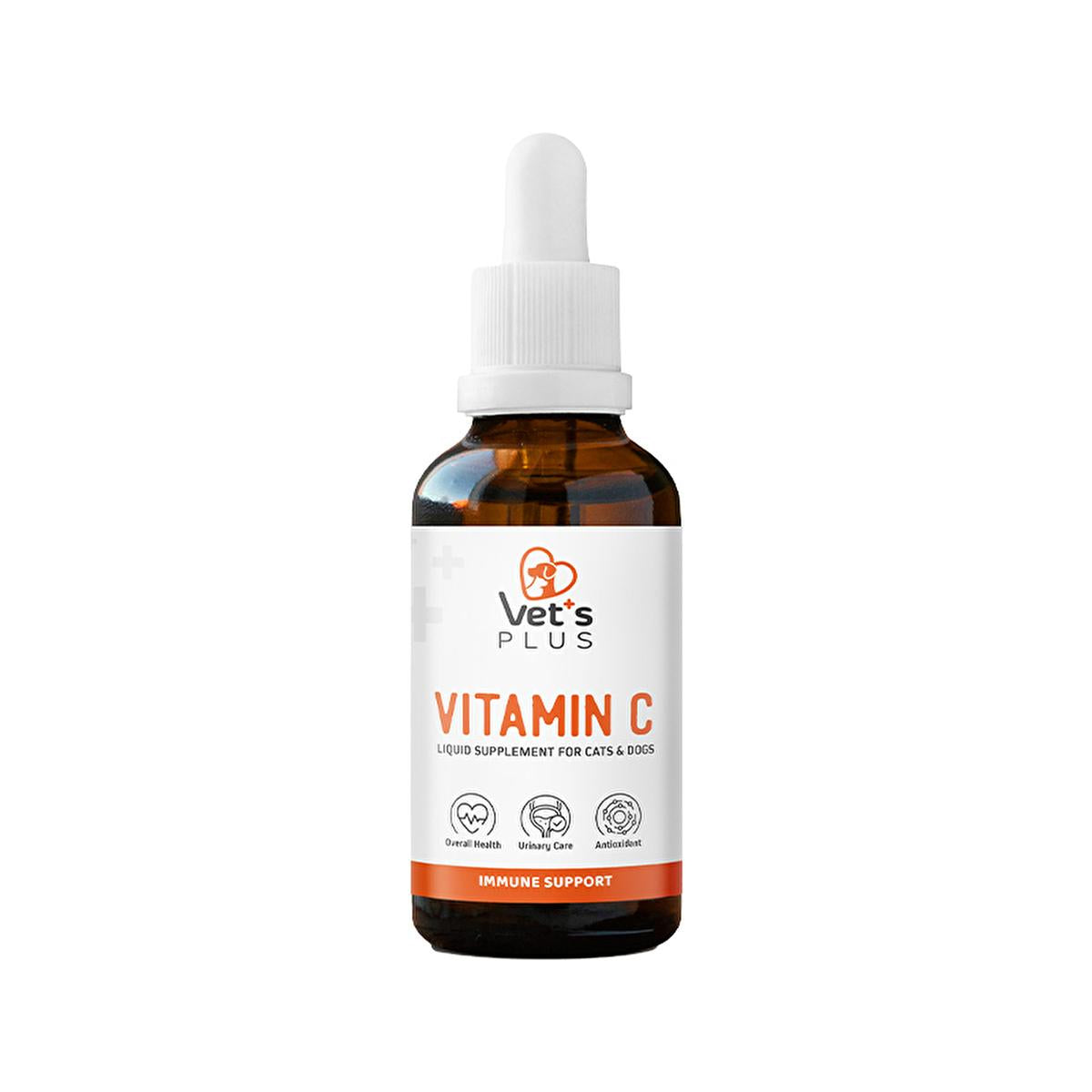 Vet's Plus C Vitamin Supplement for Cats and Dogs - Immune System Support & Urinary Tract Health - 75 Tablets - image 3