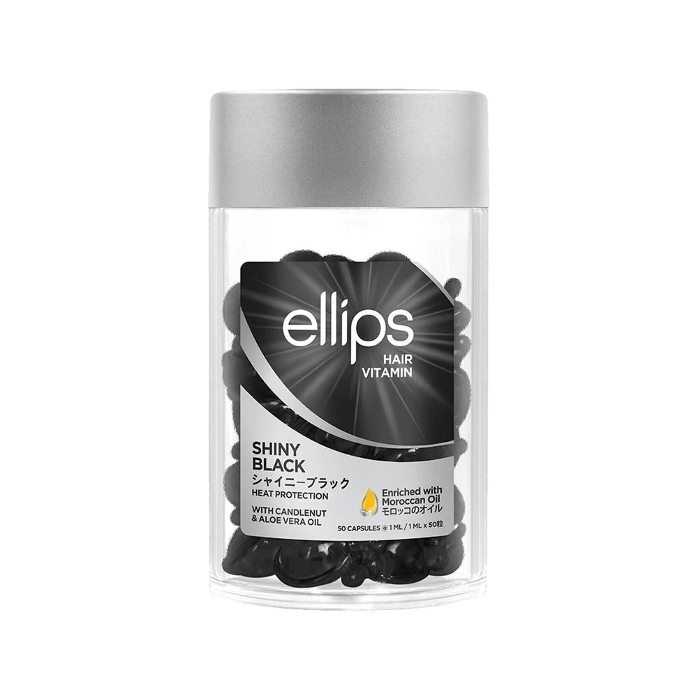 Ellips Hair Vitamin Supplement for Black Hair - 50 Capsules for Shine & Nourishment - Vitamin & Supplement