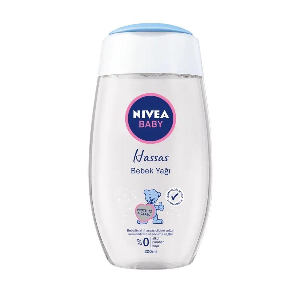 Nivea Baby Oil: Gentle &amp; Moisturizing Baby Massage Oil for Sensitive Skin | Natural Almond Oil for Dry Skin Relief - image 2