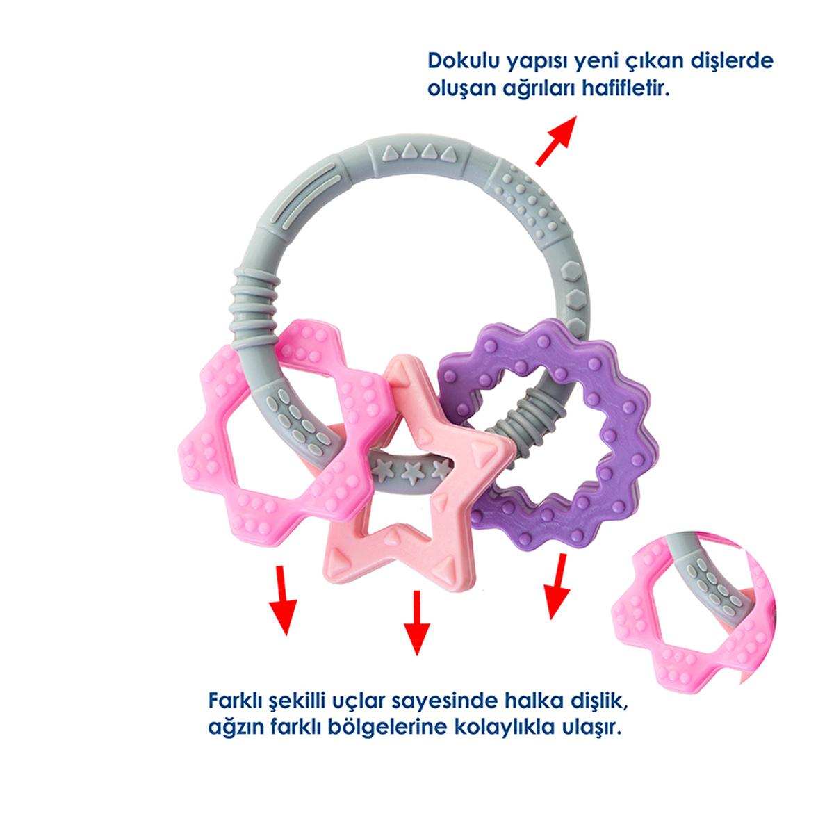 Babyjem Silicone Teether Toy Ring - Safe, BPA-Free, Dishwasher Safe Baby Teething Relief for Infants 3 Months+ Babyjem Silicone Teether Toy - Safe Teething Relief baby teether toy, silicone teether, teething relief for infants, BPA free baby products, dishwasher safe teether toys, non-toxic baby teething toys, babyjem, silicone baby toys, baby teething products, safe baby toys