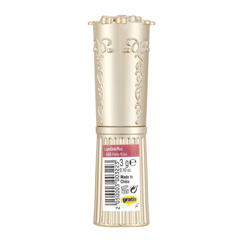 Beaulis Vintage Treasure Lipstick 666 Halo Kiss for Bold Lips