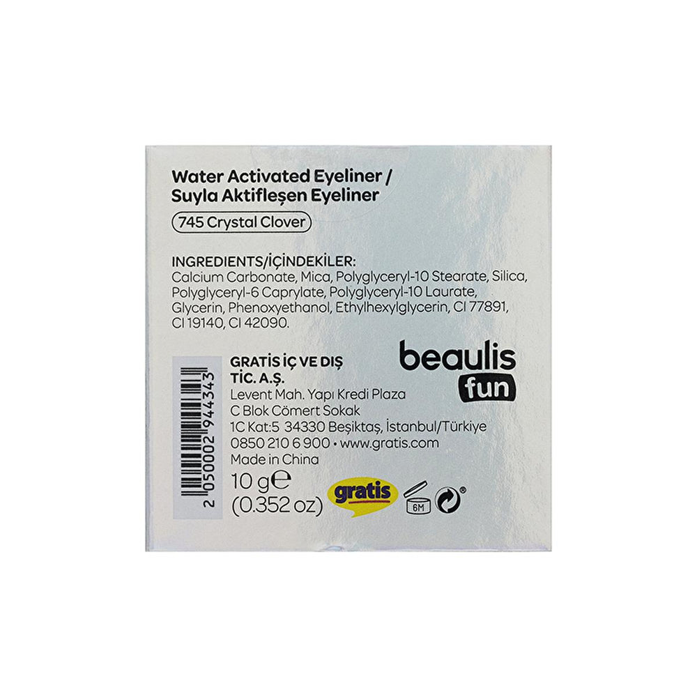 Beaulis Water-Activated Rainbow Eyeliner for Creative Eye Makeup - Unique Cosmetic Product - view 2