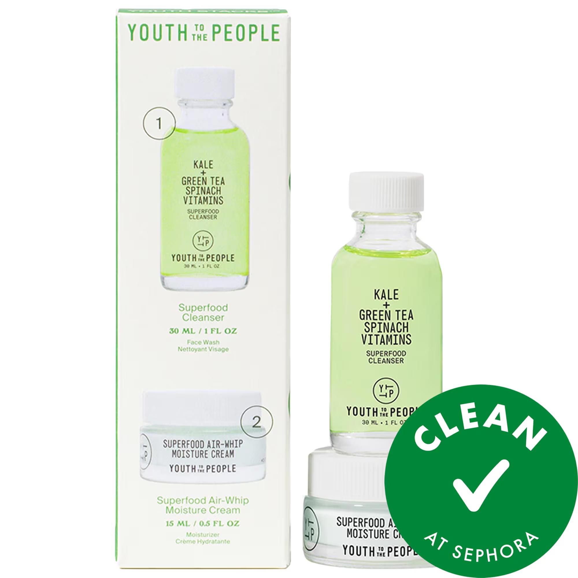 Youth Stacks Daily Skin Health Skincare Set - Vegan, Gluten-Free, Cruelty-Free Duo for Pores and Oiliness Youth Stacks Skincare Set - Vegan &amp; Cruelty-Free for Balanced Skin Skincare set, Vegan skincare, Gluten-free skincare, Cruelty-free skincare, Natural skincare for pores and oiliness, Travel-size skincare, Skincare routine, Blemish-prone skin, Antioxidant-rich skincare, Hyaluronic Acid skincare, Green Tea skincare, Kale skincare, Eco-friendly skincare, Sustainable skincare, Daily skincare, Face wash, Moi