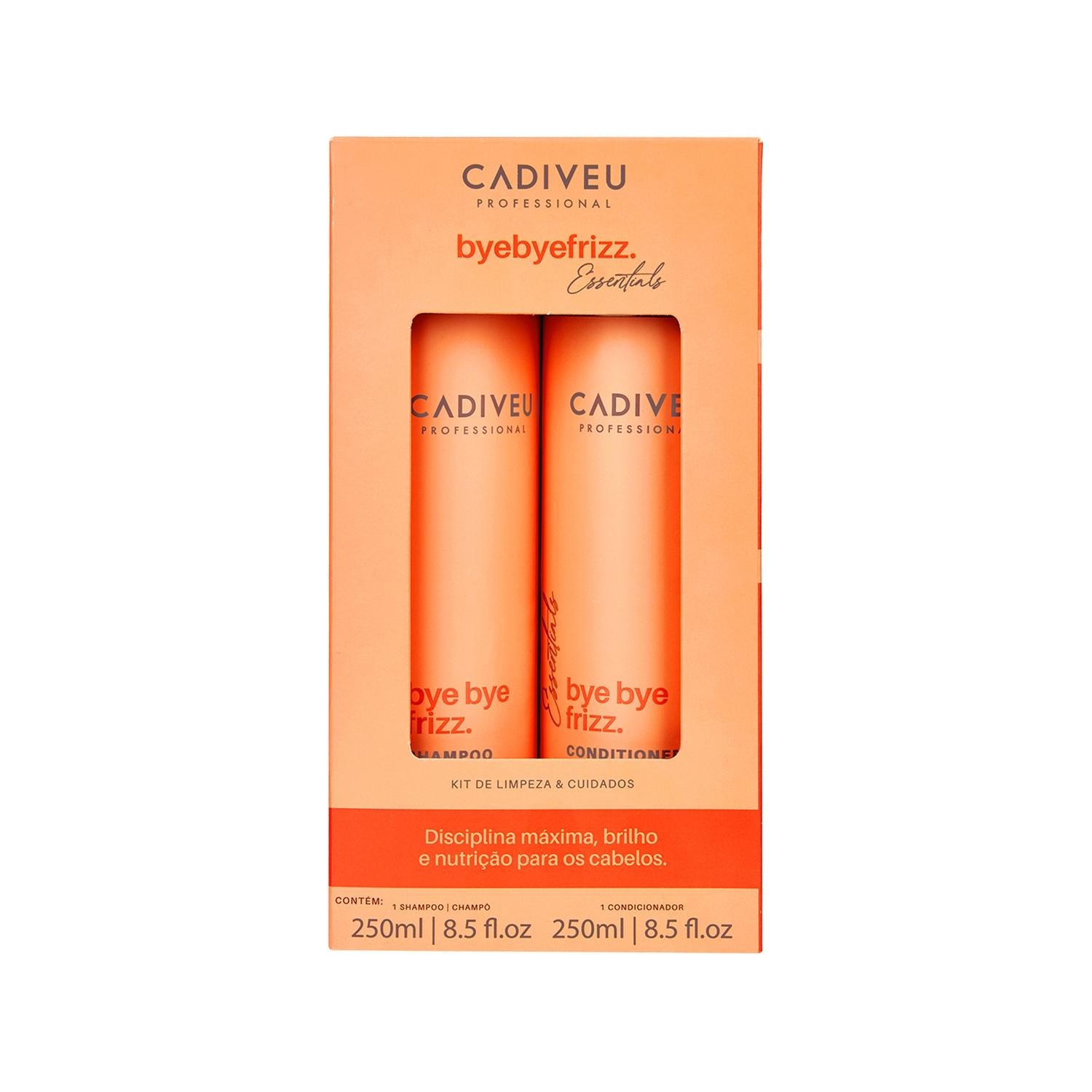 Cadiveu Essentials Bye Bye Frizz Shampoo &amp; Conditioner Set 2x250ml