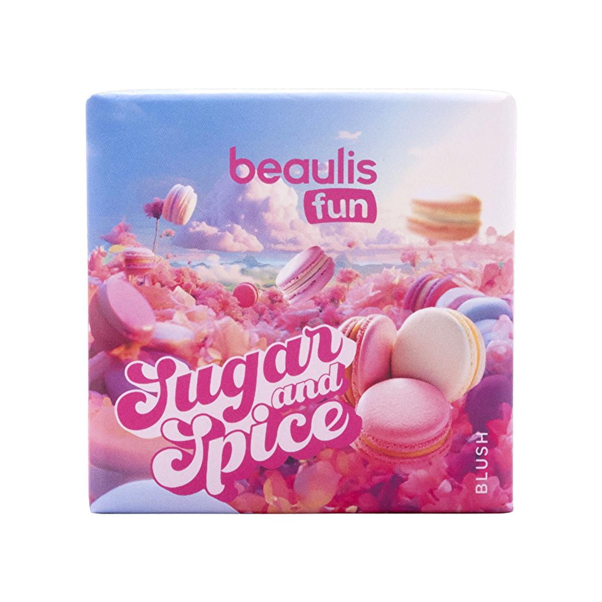 beaulisse fun sugar and spice blush packaging, beaulisse shimmer blush sample on skin, beaulisse fun blush shades available Beaulis Fun Sugar and Spice Shimmer Blush - Radiant Color for Teens & Young Adults | 551 Beaulis Fun Sugar and Spice Shimmer Blush beaulisse, sugar-and-spice-blush, shimmer-blush, makeup, beauty, teens, young-adults, cosmetic, blush, ai-generated