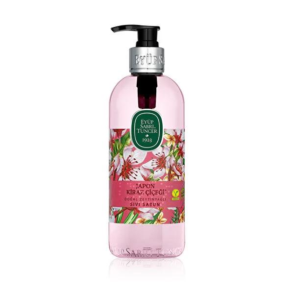 Eyüp Sabri Tuncer Japanese Cherry Blossom Liquid Hand Soap - Gentle, Moisturizing Hand Wash for All Skin Types, 16.91 fl oz Eyüp Sabri Tuncer Cherry Blossom Hand Soap - Gentle & Moisturizing liquid hand soap, moisturizing hand soap, gentle hand soap, all skin types hand soap, Japanese cherry blossom soap, fragrant hand soap, softening hand soap, hand wash, hand cleanser, cherry blossom, hand soap, liquid soap, moisturizing soap, gentle soap, all skin types soap, fragrant soap, softening soap, hand wash, han