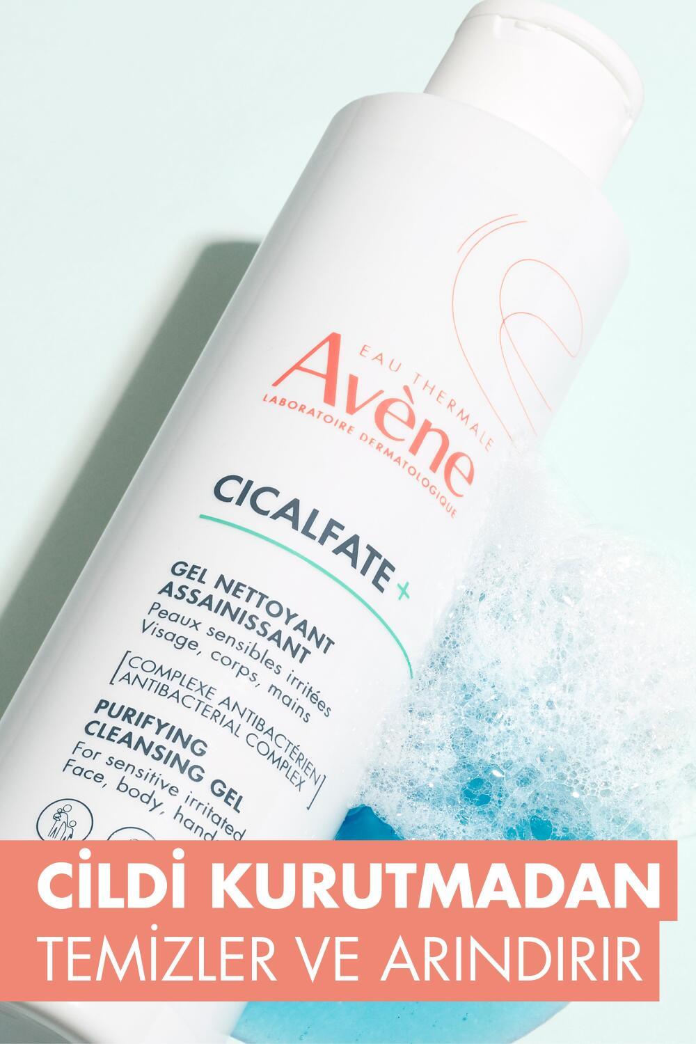 Avene Cicalfate+ Soothing Cleansing Gel for Sensitive Skin - Gentle, Natural, 6.76 fl oz Avene Cicalfate+ Soothing Cleansing Gel - Gentle & Natural Sensitive skin cleansing gel, Gentle skincare for babies, Natural ingredients skincare, Avène Thermal Water skincare, Soothing cleansing gel, Cicalfate+, Avene, Skincare for sensitive skin, Gentle cleansing, Natural skincare, Dermatologically tested products, Family skincare, Baby skincare products, Moisturizing cleanser