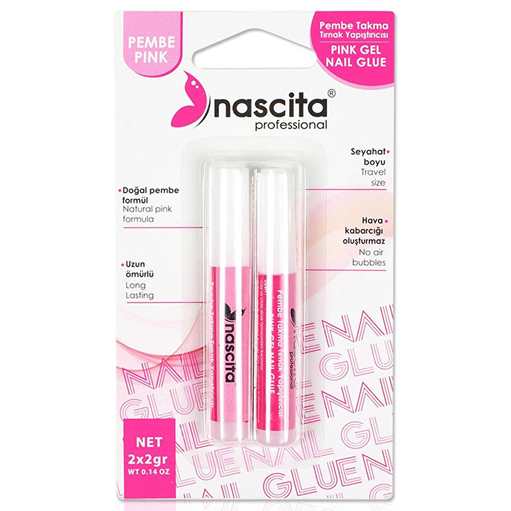 Nascita Nail Glue - Professional Artificial Nail Adhesive for Long-Lasting Nail Beauty Enhancements - Nail Polish