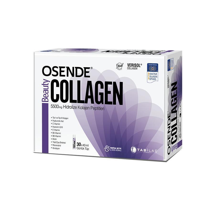 Osende Beauty Collagen Supplement 5500mg - Liquid Collagen for Skin, Hair, and Nail Health - Vitamin & Supplement