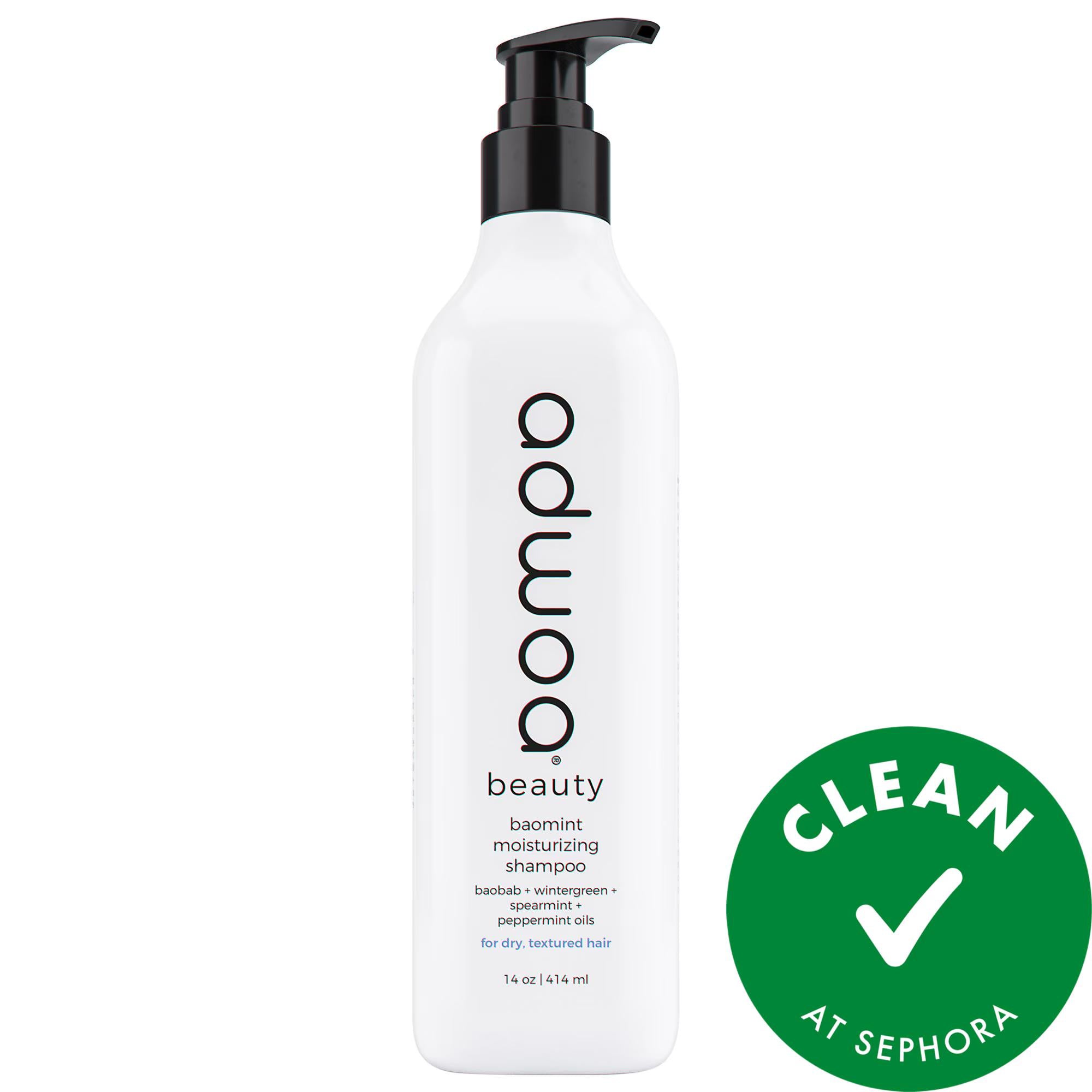 Baomint Moisturizing Shampoo for Dry, Curly Hair - Sulfate-Free, Vegan, Cruelty-Free, Nourishing Hair Care Baomint Moisturizing Shampoo - Sulfate-Free, Vegan & Cruelty-Free moisturizing shampoo, curly hair care, natural hair products, vegan shampoo, cruelty-free hair care, sulfate-free shampoo, dry scalp relief, nourishing hair shampoo, Baomint, hair care, natural ingredients, gentle cleansing, aloe leaf juice, baobab oil, essential oils, wavy hair, coily hair, dry hair, sensitive scalp, cleaner beauty, sus