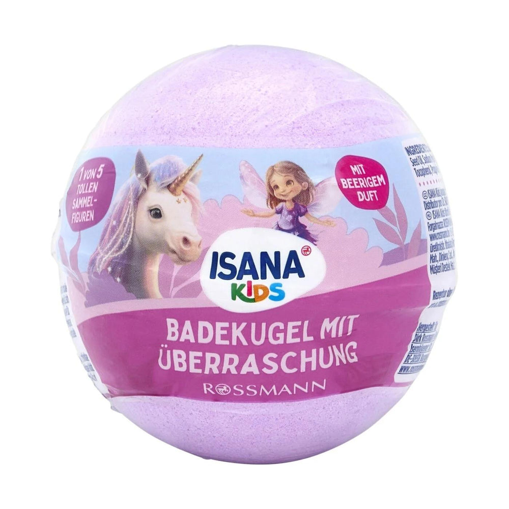 Isana Kids Unicorn Bath Bomb for Gentle Fun 1 pc