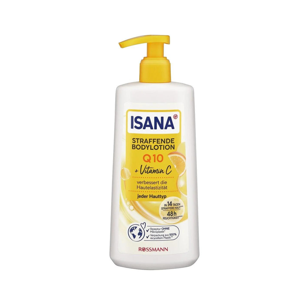 Isana Q10 & Vitamin C Firming Body Lotion for Smooth Skin 300 ml