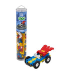 Plus Plus Construction Toy - 200 Piece Colorful Building Blocks Set, Reusable & Travel-Friendly, Made in Denmark - view 3