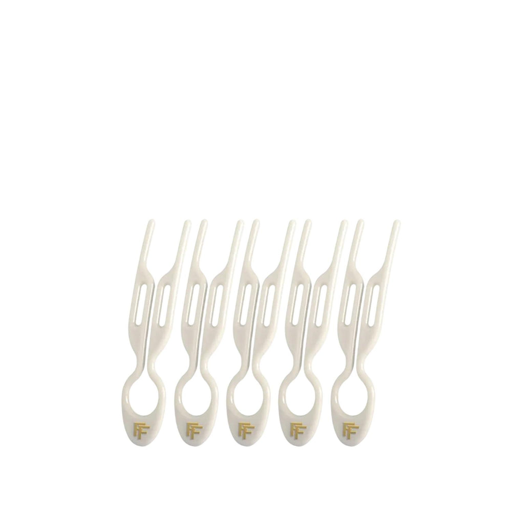 Fiona Franchimon No. 1 Hairpin Cream White 5 Pack