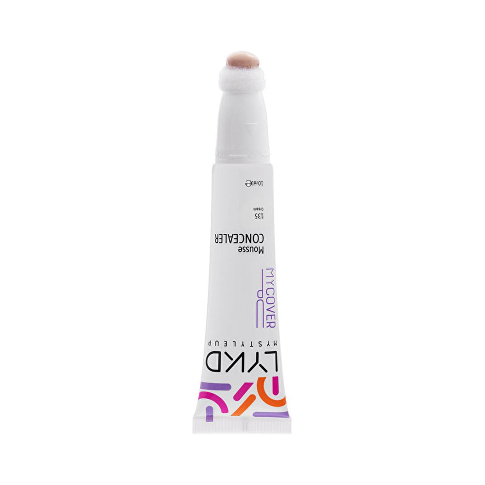 LYKD MyCover Mousse Concealer - High Coverage, Long-Lasting, Lightweight Concealer for Flawless Complexion - Concealer