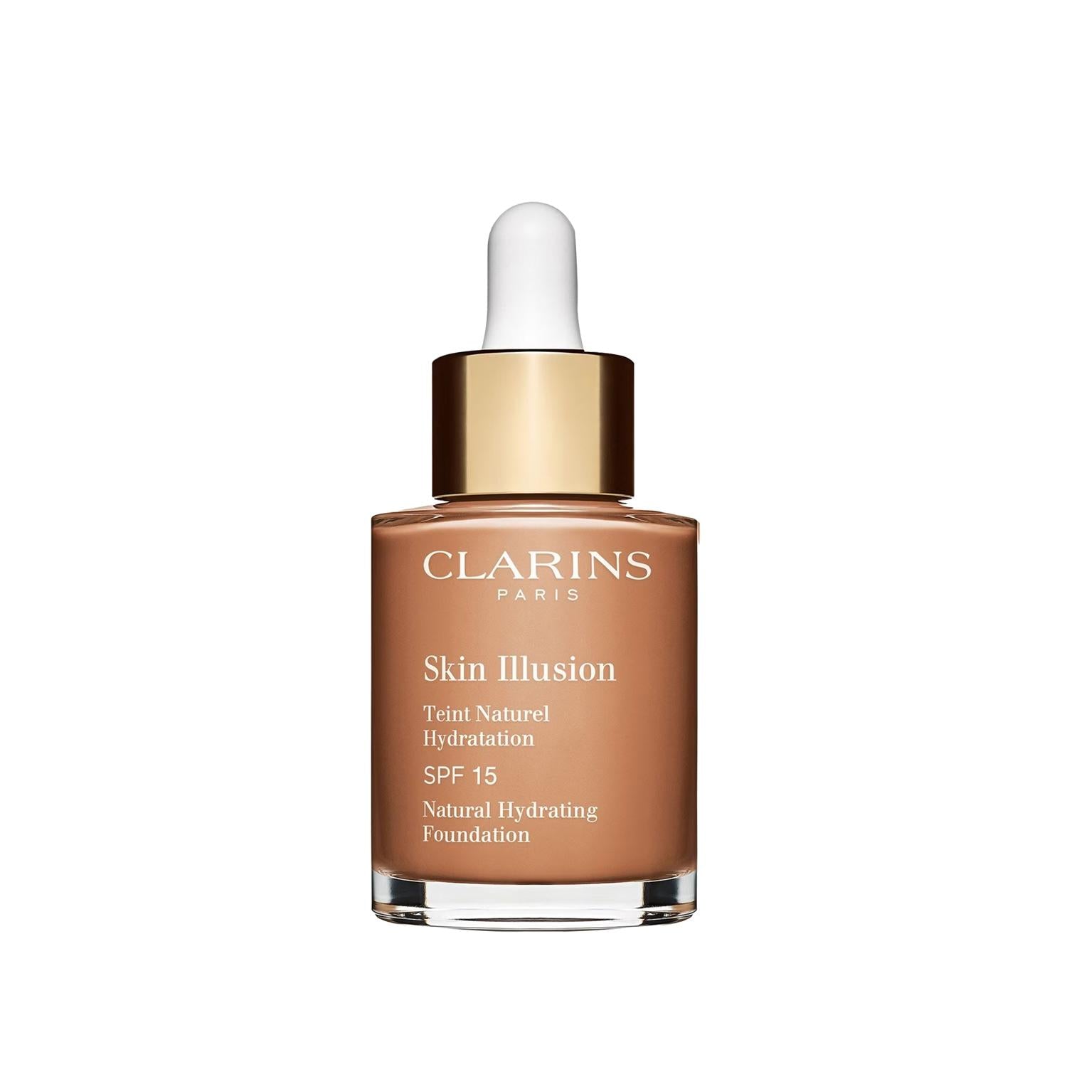 Clarins Skin Illusion 112.3: SPF 15 Moisturizing Foundation for Natural, Hydrated Skin | 30ml Clarins Skin Illusion SPF 15: Moisturizing Foundation for Natural Skin Clarins Skin Illusion, Moisturizing foundation, SPF 15 foundation, Hydrating foundation, Light coverage foundation, Natural finish foundation, Shade 112.3 Foundation, Clarins foundation 30ml, foundation, moisturizer, sun protection, natural look, skin care, makeup, beauty, cosmetic, dry skin, SPF, hydrating, light coverage, natural finish, shade